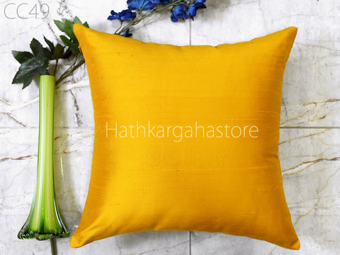 Handmade Throw Pillow Decorative Home Decor Pure Silk cover entryway pillow Cushion Cover