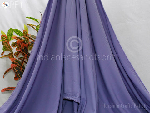 Dyeable Pure Viscose Georgette Fabric, Fabric For Women's Blouse Saree Dress Lehenga & Men's Kurta Sherwani