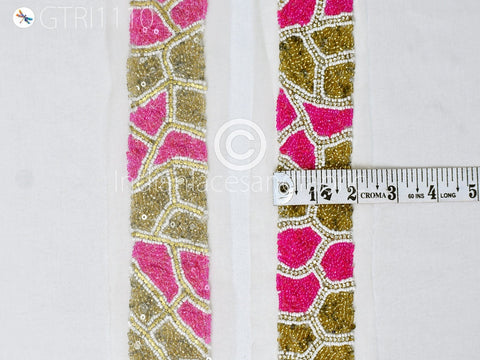 Garment Accessories Borders, Indian Trims, Trims and Tapes, exclusive costume trim, Costume Trim, 2 inches Trim, Saree Border