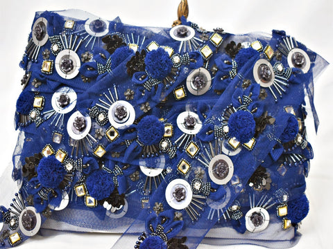 DIY Crafting Sari Sewing Border, Trims For Lehengas, Handmade Zari Lace, Stone Work Lace, Beaded Trim, Exclusive Designing Border