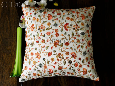 Embroidered Cushion Cover Handmade Embroidery Throw Pillow Decorative Home Decor Pillow Cover
