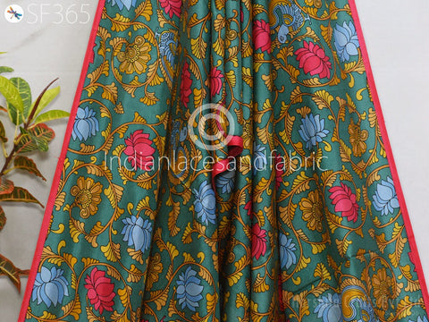 pure printed silk for wall décor, unstitched pure printed silk fabric, skirts making pure printed silk fabric, bed covers making pure printed silk fabric
