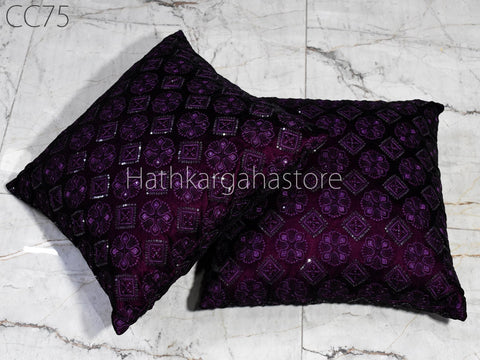 Dupioni Pure Silk Throw Pillow Lumbar Euro Sham 12X26 Handmade Luxury Home Decor Square Pillow cover