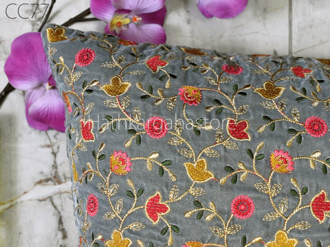 Embroidered Cushion Cover Handmade Embroidery Throw Pillow Decorative Home Decor Pillowcase