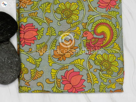 Saree Making Printed Silk, Pure Silk, Soft Fabric, Dress Material Silk, Kids Craft Fabric, Wall Décor Fabric