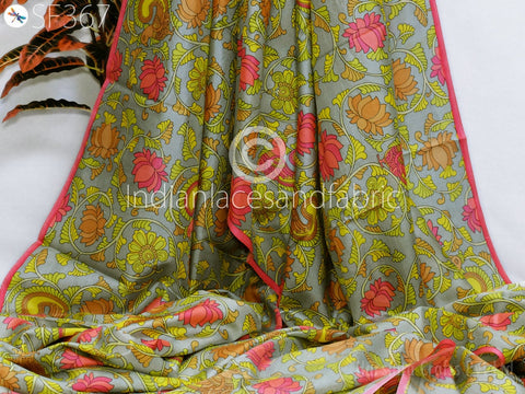Women Dress Fabric, Sewing Crafting, Pure Silk Fabric,summer dresses making pure printed silk fabric