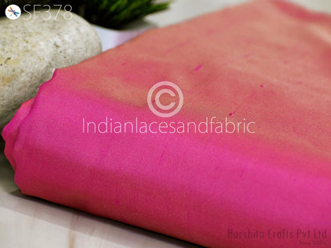 Iridescent Indian Silk Fabric by the yard Pure Mulberry Silk, Home Furnishing Fabric, Project Making Silk, Soft Silk For Dresses
