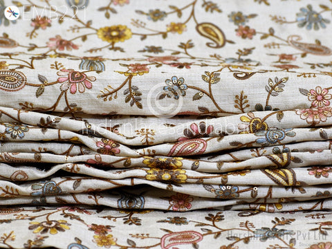 Lightweight Fabric, Table  Runner Fabric, Embroidery Cotton Fabric, Boutique Material Fabric, Indian Embroidery Bags, Home Furnishing Fabric