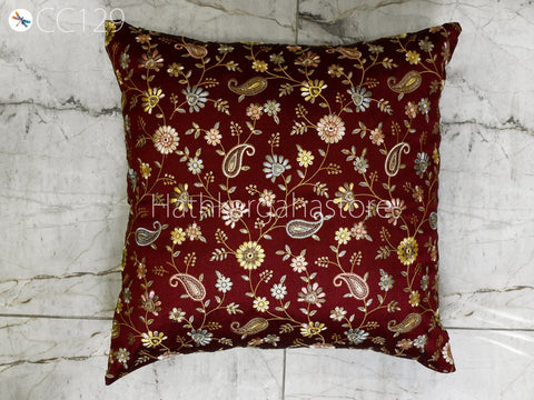 Embroidered Cushion Cover Handmade Embroidery Throw Pillow Decorative Home Decor Pillow Cover