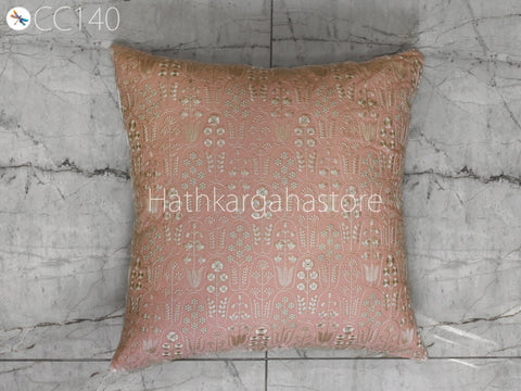 Embroidered High quality Cotton Throw Pillow Lumbar Euro Sham 12X26 Handmade Luxury Home Decor Square Pillow cover