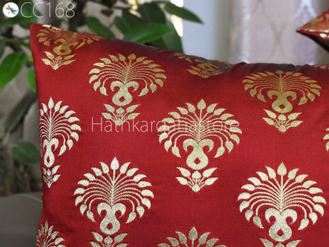 Lumbar Euro Sham 12X26 Handmade Luxury Home Decor Embroidered Square Cushion Cover with Ruffle