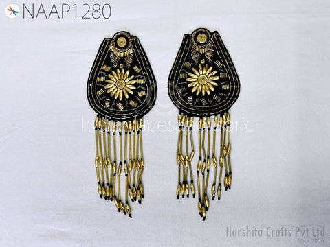 Shoulder Badge Applique,Wedding Dance Punk Costume, Decorative sari patch, Skirts and tunics Patch, Card making and stationery