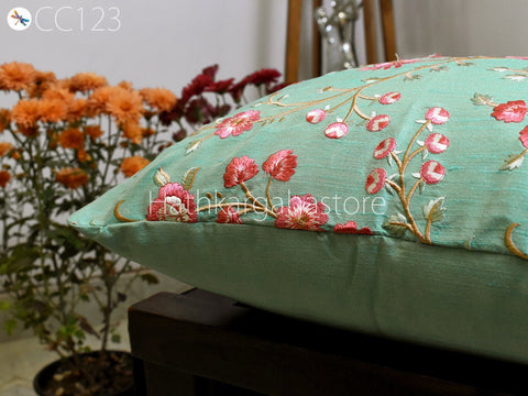 Embroidery cushion Pillow Cover Luxury Home Decor Entryway Pillows Handmade  Decorative Pillow Cover
