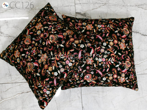 Handmade Embroidery Throw Pillow Decorative Home Decor Pillow Cover Silk Pillowcase Cushion Cover