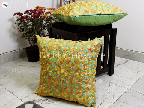 Embroidery Throw Pillow Decorative Home Decor Pillowcase Lumbar House Warming Bridal Shower Wedding Gift