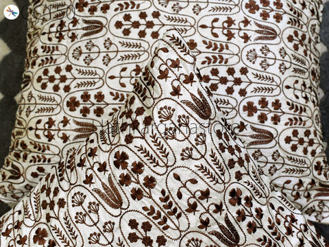 Embroidered Cushion Cover Handmade Embroidery Throw Pillow Decorative Home Decor Pillow Cover