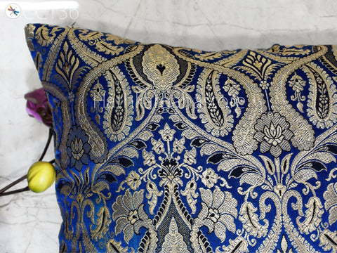 Lumbar Euro Sham 12X26 Handmade Luxury Home Decor Embroidered Square Cushion Cover with Ruffle