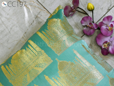 Brocade Silk Cushion Pillowcase Cover Handmade Brocade Silk Throw Pillow Cover Square Decorative Home Decor Pillow Cover