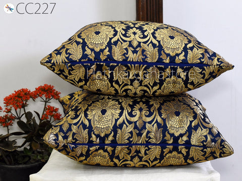 Brocade Silk Pillow Cover Entryway Pillows Bedroom Decor Silk Pillow Cover Lumbar