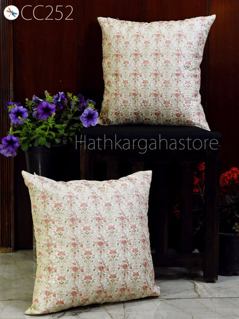 Embroidered Cushion Cover Handmade Embroidery Throw Pillow Decorative Home Decor Pillowcase