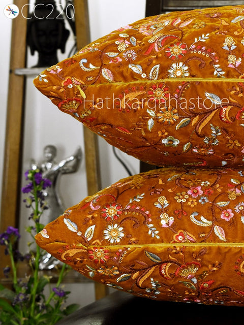 Embroidered Cushion Cover Handmade Embroidery Throw Pillow Decorative Home Decor Pillow Cover Luxury Home Decor