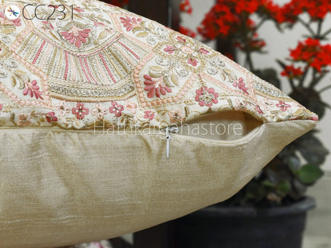 Embroidered Cushion Cover Handmade Embroidery Throw Pillow Decorative Home Decor Pillow Cover Luxury Home Decor
