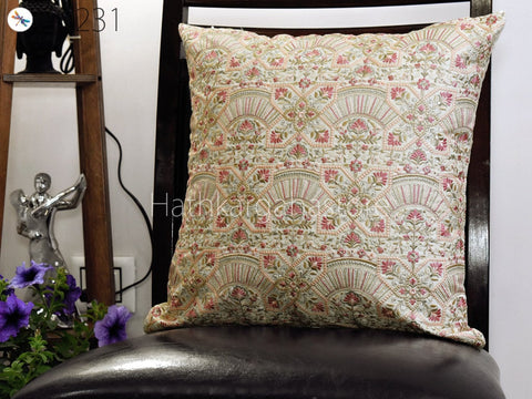 Embroidery cushion Pillow Cover Luxury Home Decor Entryway Pillows Handmade  Decorative