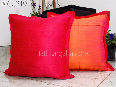 Pure Silk cushion raw silk pillow silk pillow cover entryway pillow cushion covers