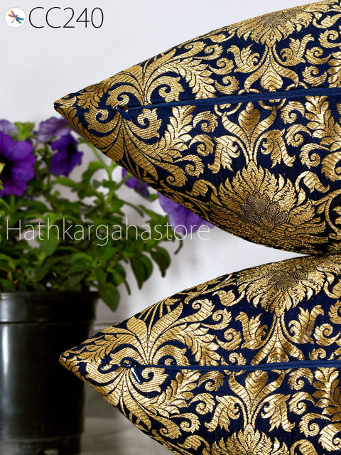 Black Embroidered Frill Throw Pillow Cushion Cover Handmade Decorative Embroidery Cushion Cover