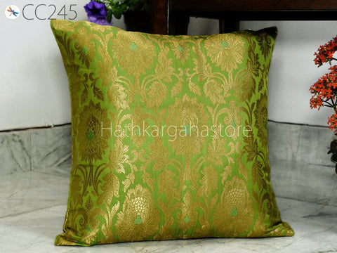 Throw Pillow Dupioni Pure Silk Frill Luxury Home Decor Entryway Pillows Bedroom Decor