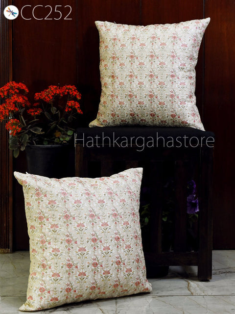 Embroidered Cushion Cover Handmade Embroidery Throw Pillow Decorative Home Decor Pillow Cover Luxury Home Decor