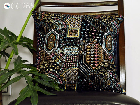 Handmade Luxury Home Decor House Warming Gift Embroidery Cushion Cover Embroidered Square Cushion Cover