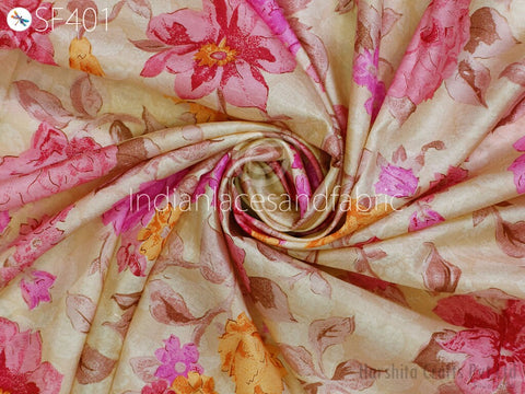Projects Making Pure Silk, Upholstery Printed Silk Fabric, Summer Dresses Fabric, Saree Making Printed Silk, Pure Silk, Soft Fabric