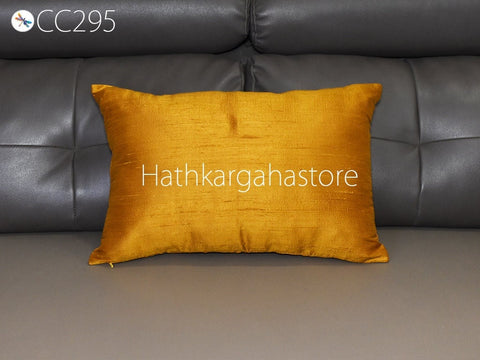 Pure Silk cushion raw silk pillow silk pillow cover entryway pillow cushion covers