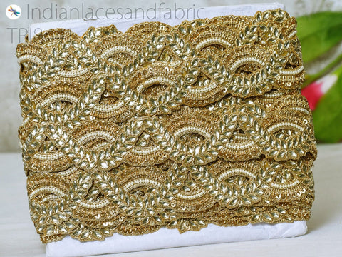 Kundan Zardosi Gold Trim , sari borders trim, costume trims, trims and tapes, exclusive Indian trims, Zardosi Indian sari borders, ribbons and trims