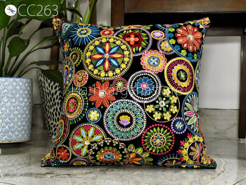 Pillow Cover Cotton Embroidery Cushion Throw Lumbar Embroidered Decorative Home Decor Pillowcase