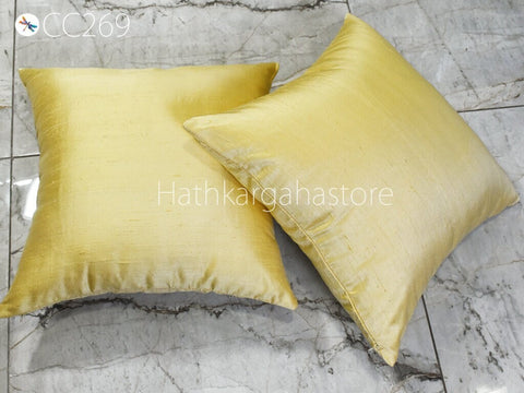 Pure Silk cushion raw silk pillow silk pillow cover entryway pillow cushion covers