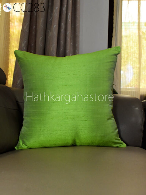 Handmade Pure Silk Throw Pillow Cover Decorative Home Decor House Warming Bridal Shower Wedding Gift cushion cover