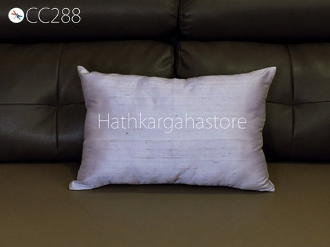 Dupioni Pure Silk Cushion Cover Handmade Throw Pillow sofa cushion cover square pillow covers 20x20 pillow cover