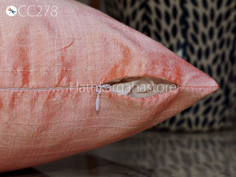 House Warming Bridal Shower Gift Silk Cushion Cover lumbar pillow cover 18x18 pillow cover