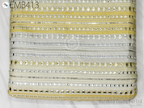 Costumes Fabric, Unique Dresses Fabric, Sequins Fabric, Chickankari Sequins Fabric, Chickankari Lehnga Fabric, Blouse Making Fabric