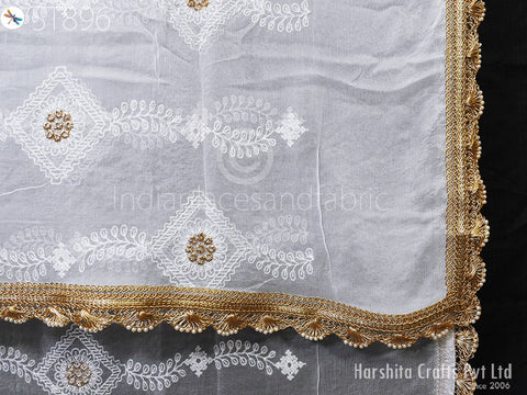 Pakistani traditional dupatta, Dupattas with Sequence work all over the Duppatta, festival chunni lehenga stole