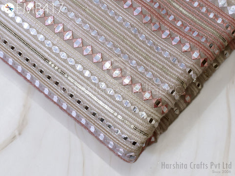 Embroidered lehenga Fabric, Wedding Costumes Dress Fabric, Bridesmaid Party Dresses Fabric, Lehenga Skirt Fabric