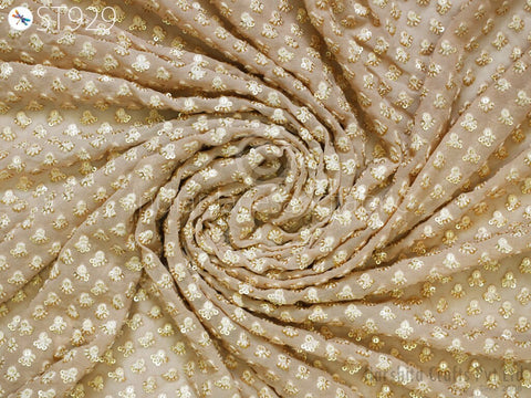 Indian Wedding Dupatta Embroidered Chiffon Long Dupatta Chuni Bridal Veil Sequins Lehenga Embroidery Stoles