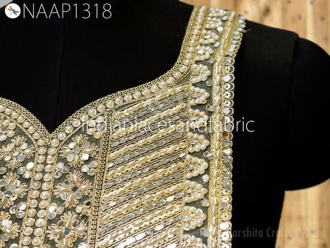 Gold Neck Patch, Beautiful Neck Patches, Stunning Patches, Patches For Dresses, Fancy Neck, Handcrafted Patches, Blouse Back Patches