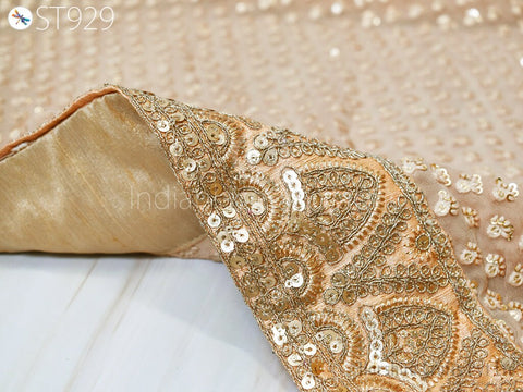 Dupattas with Sequence work all over the Duppatta, Beaded & Sequined Lace Dupatta