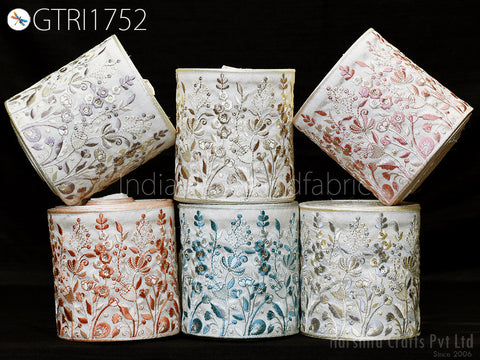 9 Yard Embroidery 13 Cm Trims Dress Indian Laces Sari Border Embroidered Ribbon Decorative Sewing Fabric Craft Saree Dresses Trimmings