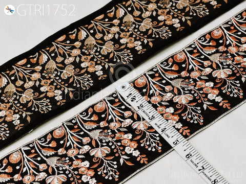 9 Yard Embroidery 13 Cm Trims Dress Indian Laces Sari Border Embroidered Ribbon Decorative Sewing Fabric Craft Saree Dresses Trimmings