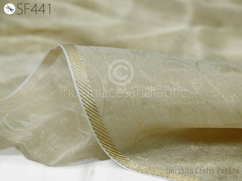Indian Silk Tissue Embossed Georgette Fabric, Cocktail Dresses Silk Fabric, Festive Dresses Pure Silk Fabric, Indian Fabric, Indian Silk, Wall Covering Silk