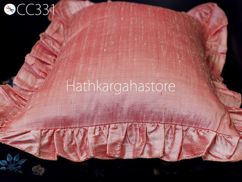 House Warming Bridal Shower Gift Silk Cushion Cover lumbar pillow cover 18x18 pillow cover